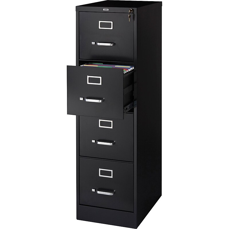 Hirsh Commercial-grade Vertical File, Black (LLR42294) image 1