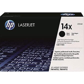 HP 14X Black High Yield Toner Cartridge