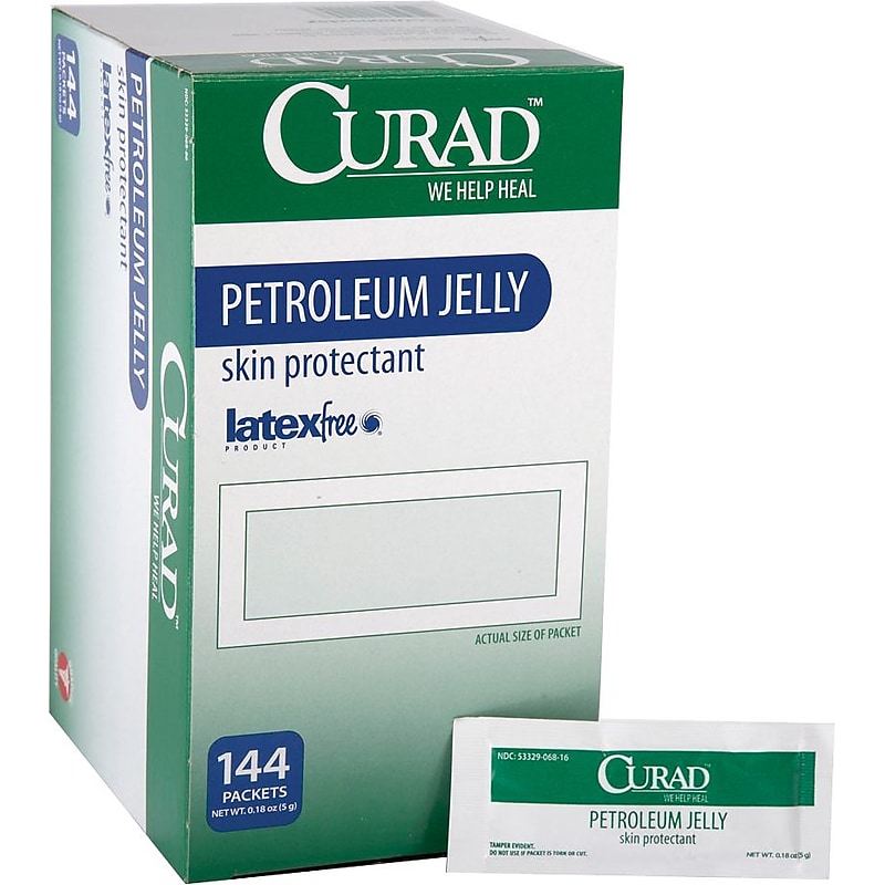 Curad Petroleum Jelly, 1/6 oz, 864/Pack (CUR005345) image 1