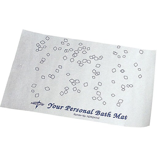 Shop Staples for Medline NON24318 Disposable Paper Bath Mats