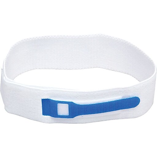 Velcro® Elastic Leg Straps, 29" Size, 10/Box Staples