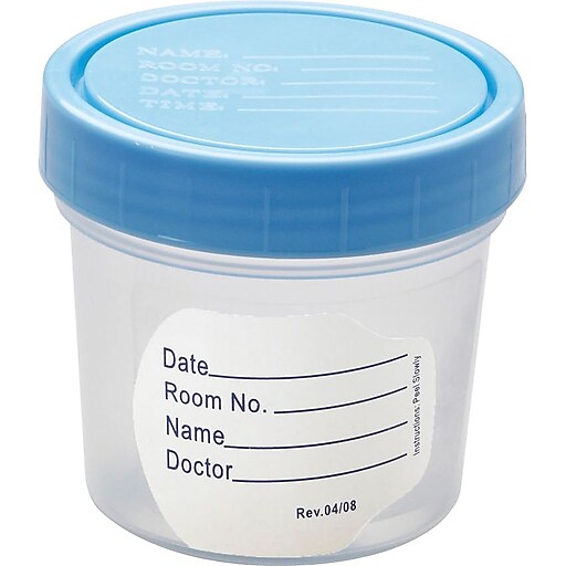 Shop Staples for Medline Basic Sterile Fluid Path Specimen Containers, 4 oz Size, 100/Pack
