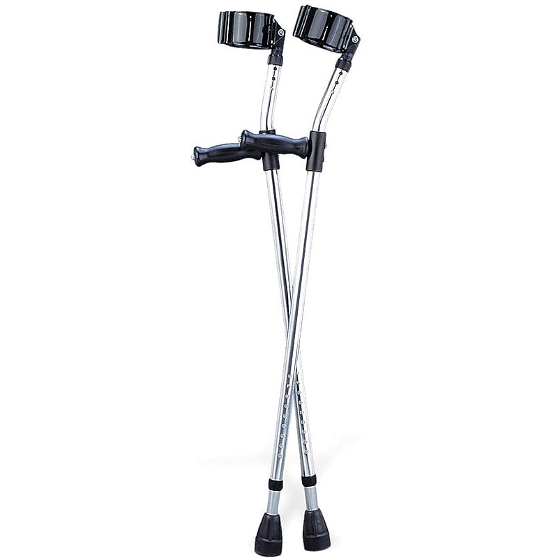 Guardian Forearm Crutches, 5 ft 10" to 6 ft 6" H, Tall Adult (G05160) image 1