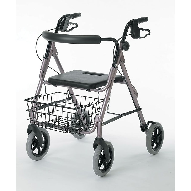 Guardian Signature Deluxe Rollators with 8" Wheels, Blue (G07887B) image 1