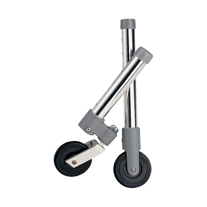 Medline Walker Swivel Casters, 5" Size, 2/Set (MDS86615SW5) image 1