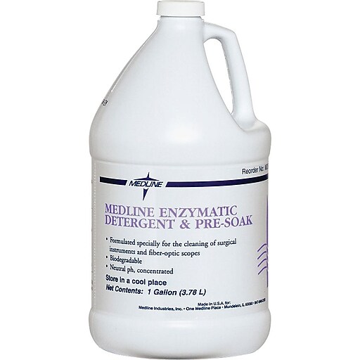 Shop Staples for Medline Dual Enzymatic Surgical Instrument Detergent