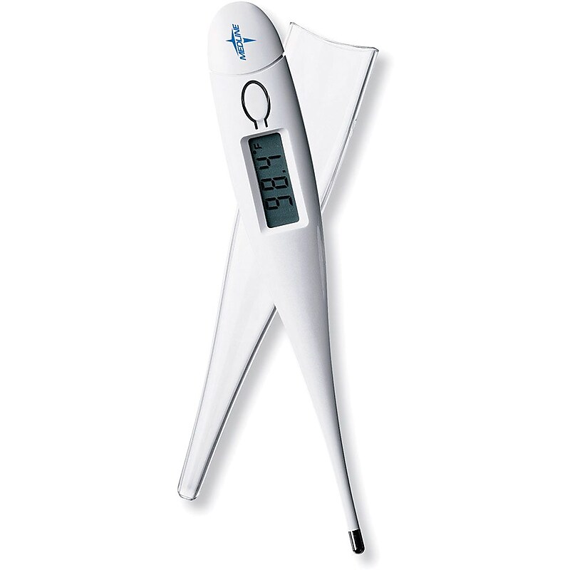 Medline Standard Digital Oral Thermometers, Latex-free, 20/Box image 1