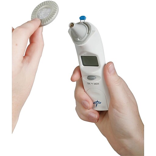 Medline Tympanic Thermometers, Infrared Tympanic Sensor Staples
