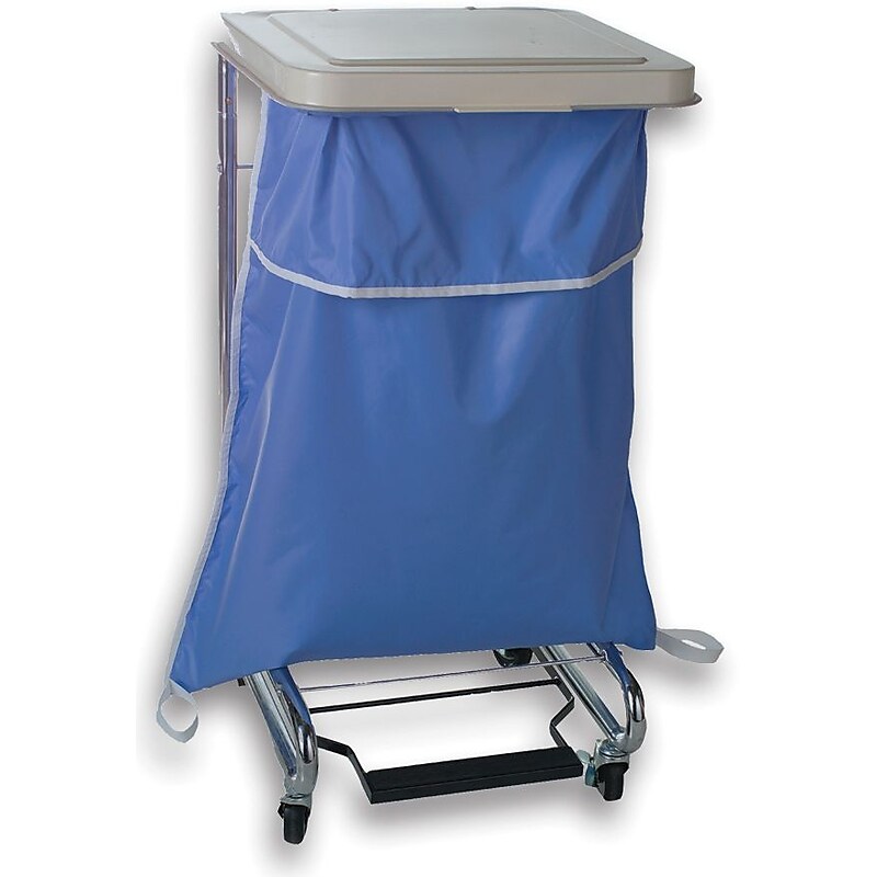 Medline Blockade Hamper Bags, Gray, 40"L x 30"W (MDT021373) image 1