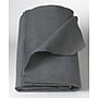 Medline Polyester/Cellulose Emergency Blankets, Gray, 80" L x 40" W, 10/Pack~#|#~s0582616_sc7