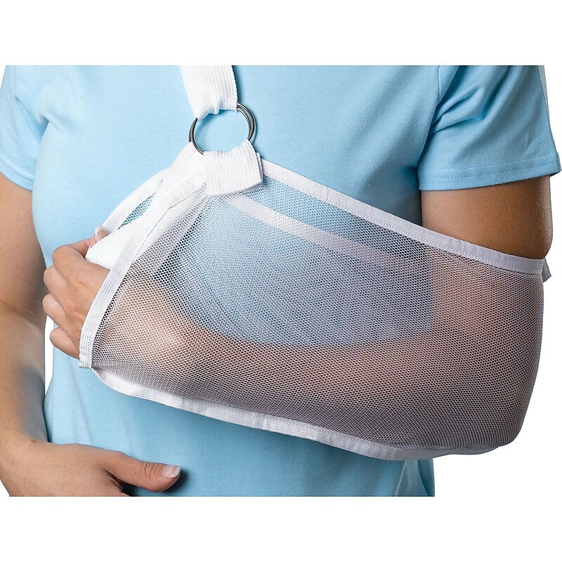 Medline Cool Mesh Arm Slings, XL, 20" L x 7 1/2" D (ORT11200XL) image 1