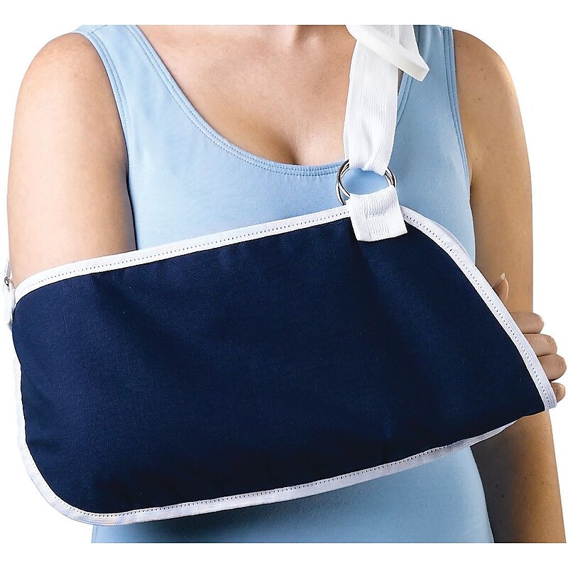 Medline Deep Pocket Arm Slings, Medium, 16 1/2" L x 7" D (ORT11300M) image 1