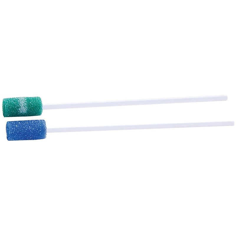 Dentips® Oral Swabsticks, Blue, Untreated, 250/Box image 1