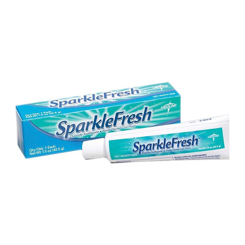 Sparkle Fresh® Import Toothpaste, 3/5 oz., 144/Box image 1