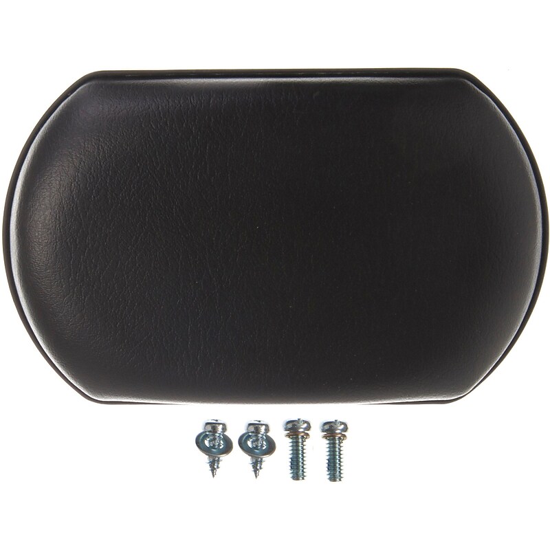 Medline Wheelchair Calf Pads, Black, Recliner Wheelchair Compatible (WCA806918BLK) image 1