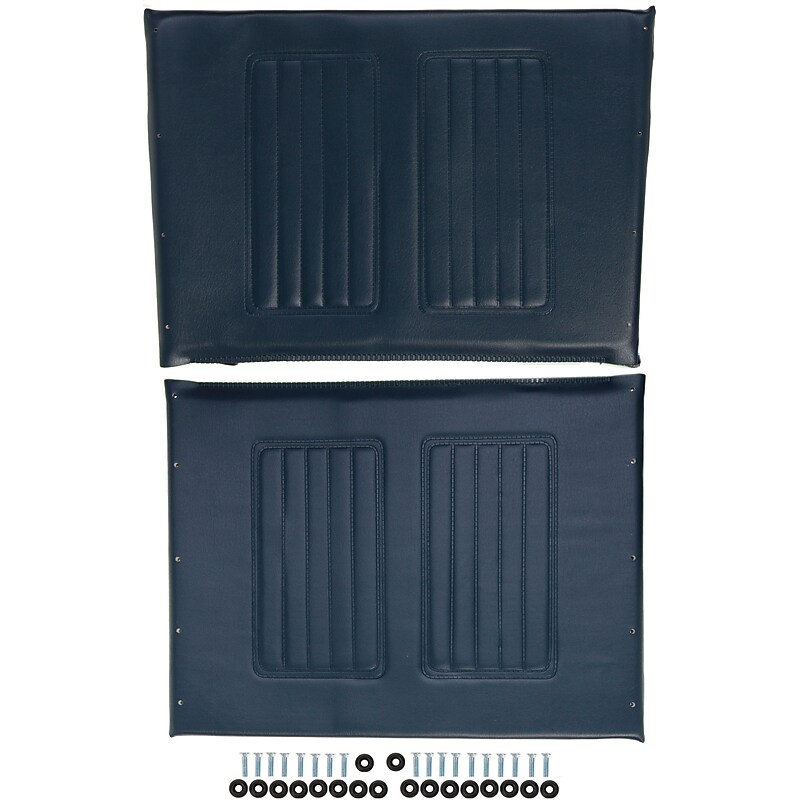 Medline Wheelchair Upholstery Set, Bariatric, Navy Extra Wide Wheelchair Compatible (WCA806926NVYS) image 1