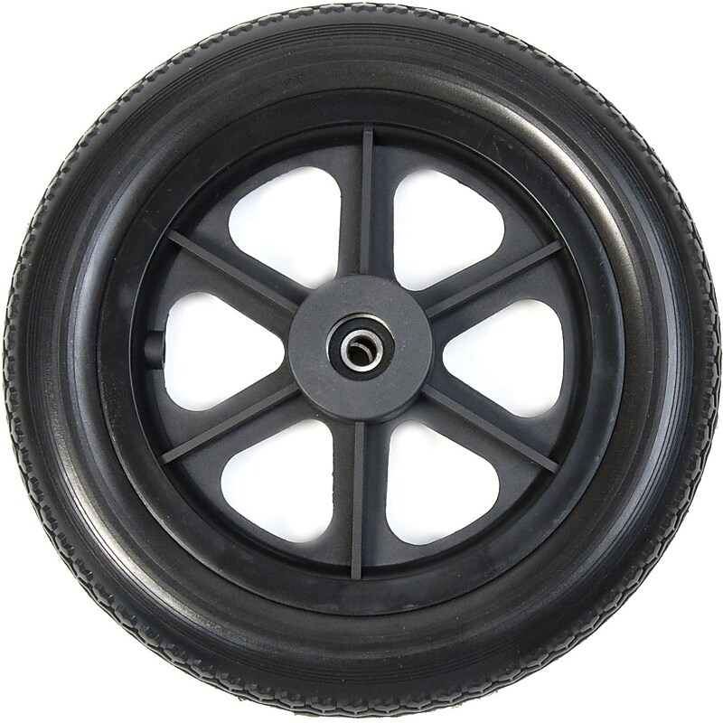 Medline Rear Wheel and Bearing, Non Bariatric, Transport Wheelchair Compatible (WCA806935DT) image 1