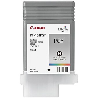 Canon 103 Gray Standard Yield Ink Tank Cartridge (2214B001AA)