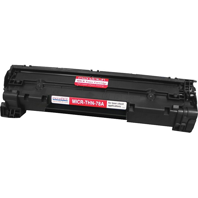 MicroMICR 78A MICR Cartridge, Black (MICRTHN78A) image 1