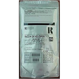 Ricoh Type 26 Black Developer Cartridge (B0799640)
