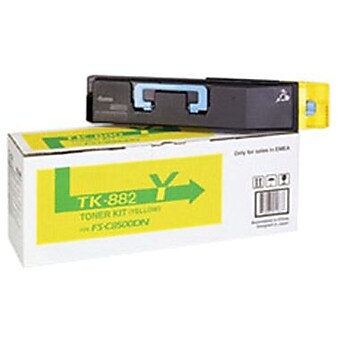 Kyocera TK-882 Yellow Standard Yield Toner Cartridge