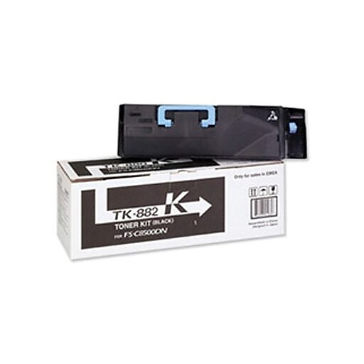 Kyocera TK-882 Black Standard Yield Toner Cartridge | Staples