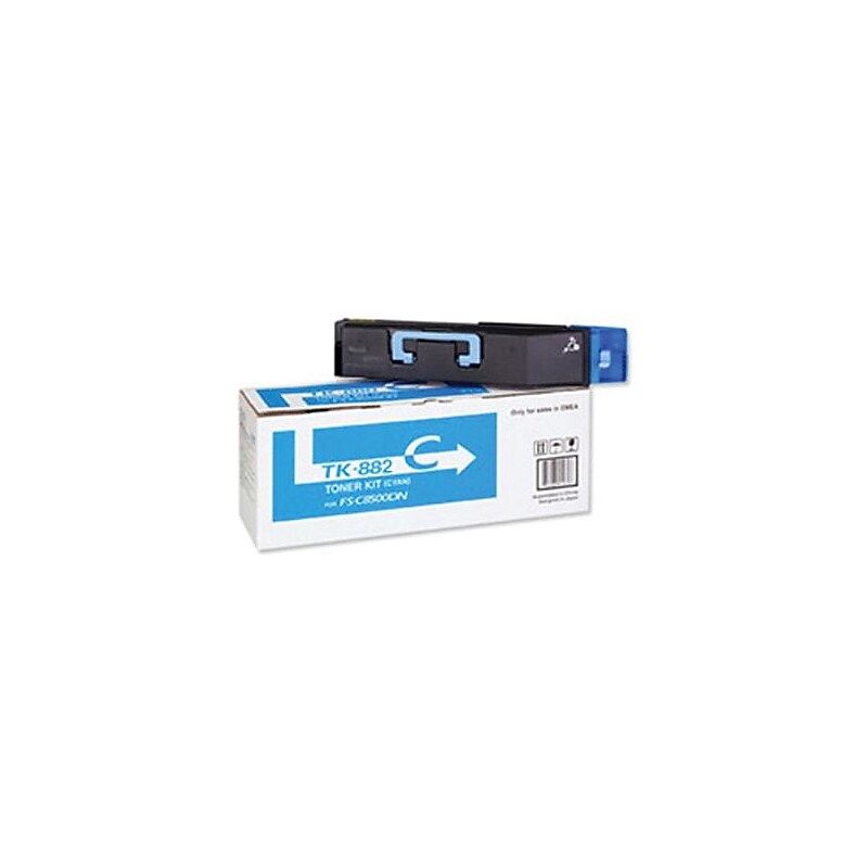 Kyocera TK-882C Cyan High Yield Toner Cartridge image 1