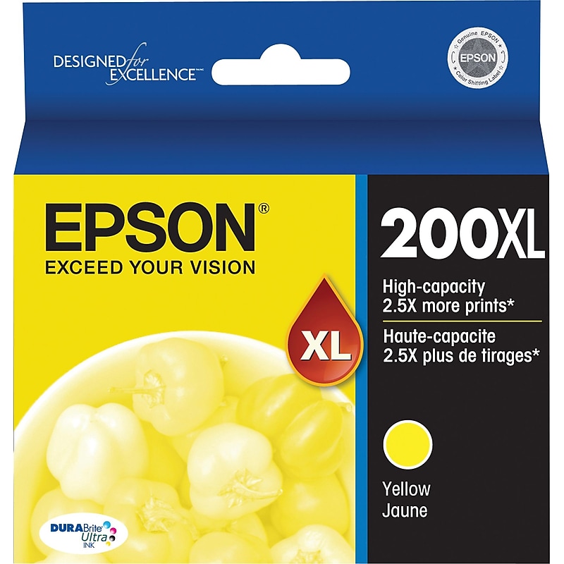 Epson T200XL Yellow High Yield Ink Cartridge image 1