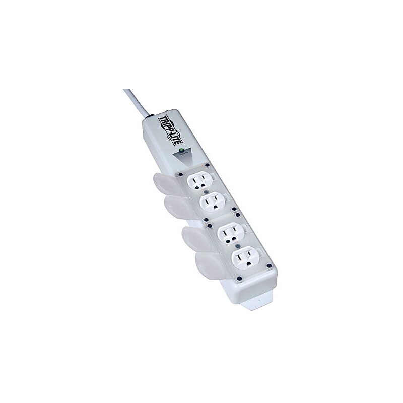 Tripp Lite 4 Outlet Power Strip, Gray (PS-415-HGULTRA) image 1