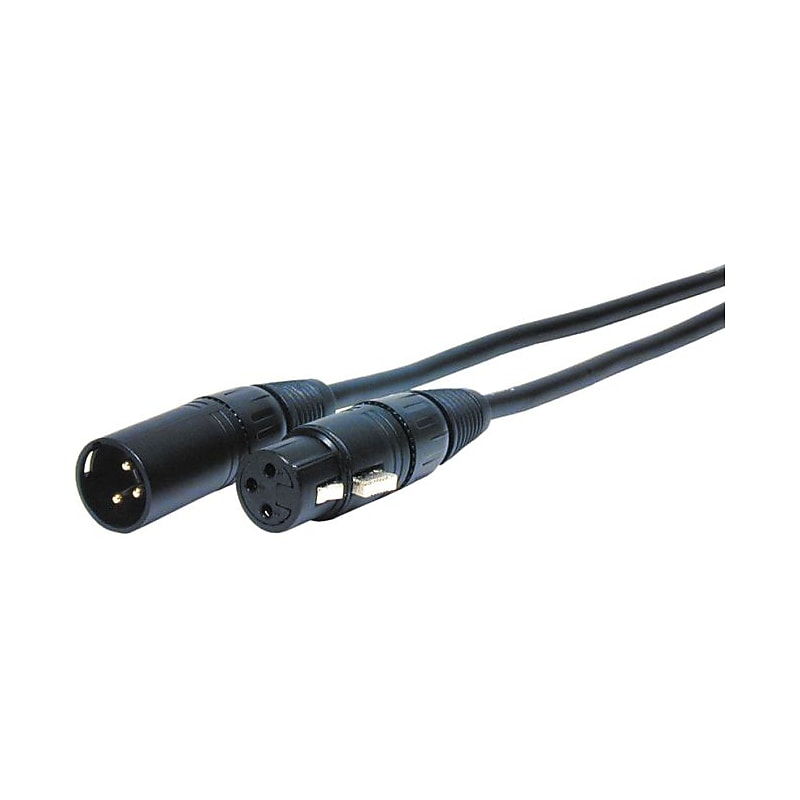 Comprehensive Standard XLRP-XLRJ-3ST 3 ft. Cable, Matte Black image 1