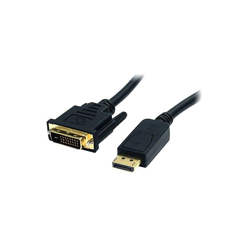 StarTech 6 ft DisplayPort to DVI Cable, M/M image 1
