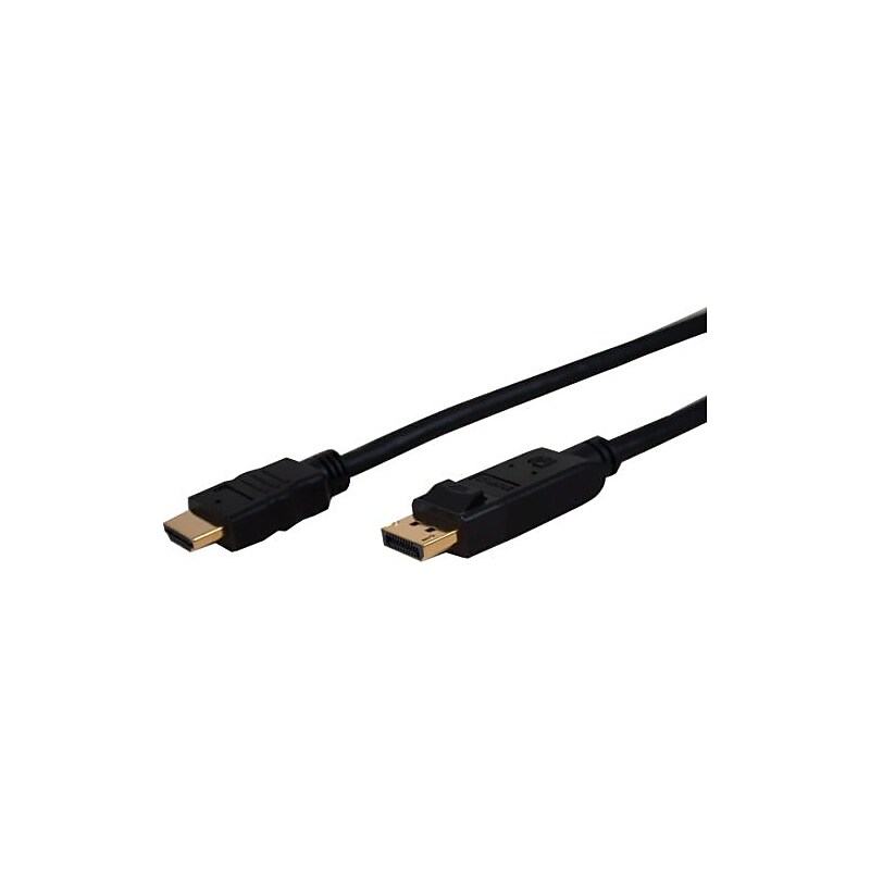 Comprehensive Standard Series DisplayPort to HDMI High Speed Cable 10ft image 1