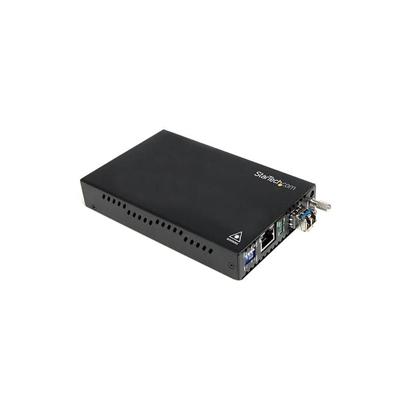 StarTech Fiber Media Converter Gigabit 1000Mbps MM Fibre LC 550m (ET91000LC2) image 1