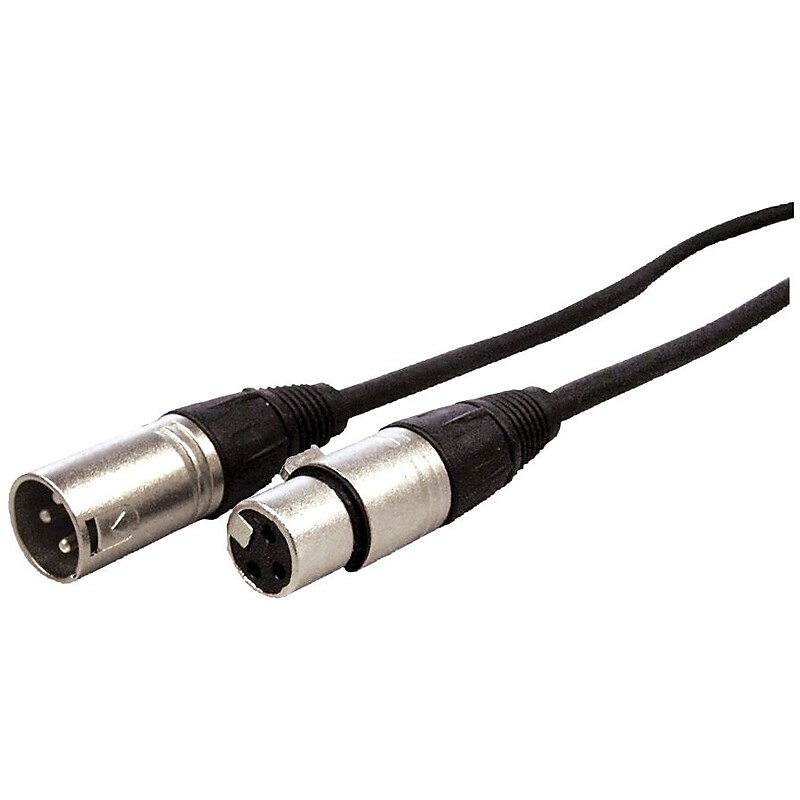 Comprehensive Standard XLRP-XLRJ-10ST 10' Cable, Matte Black image 1