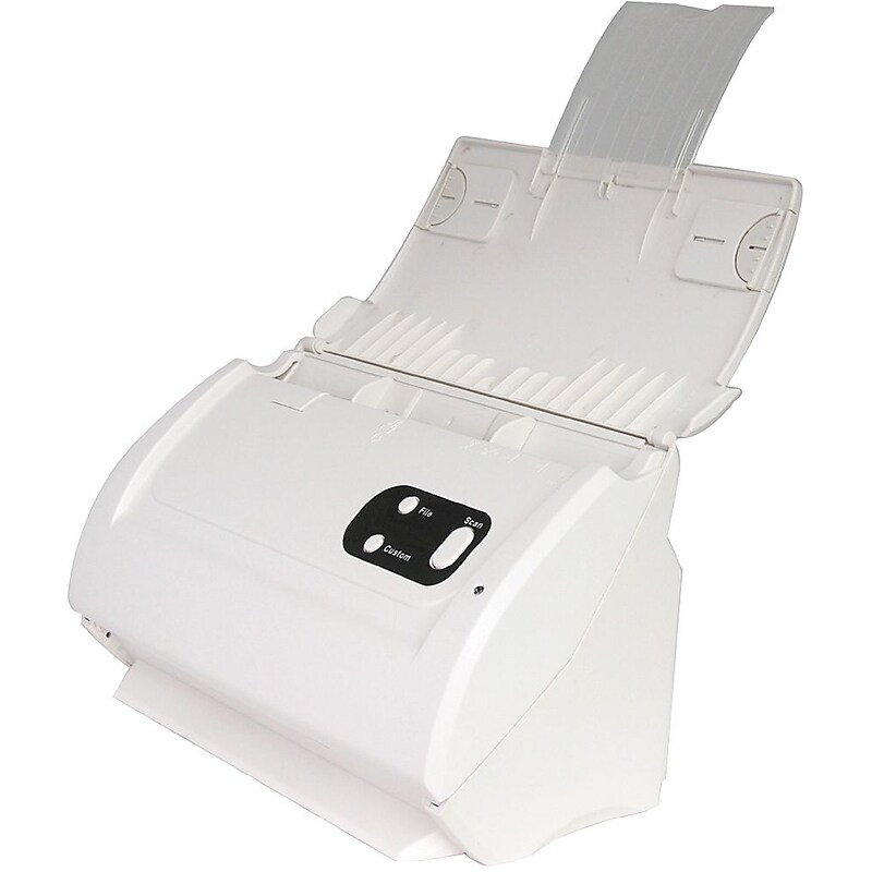 Plustek SmartOffice 783064425186 Desktop Scanner, White image 1