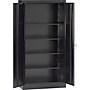 Tennsco 72" Steel Storage Cabinet with 5-Shelves, Black (7224-BK)~#|#~s0591122_sc7