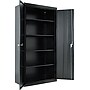 Alera Adjustable Storage Cabinet, Black, 4-Shelf, 36"W x 18"D x 72"H~#|#~s0594205_sc7