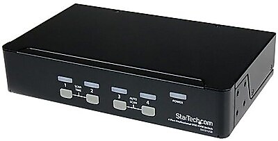 StarTech Professional VGA USB KVM Switch With Hub, 4 Ports (SV431USB) Simolary simolary.com
