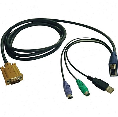 Tripp Lite P778-006 KVM Switch USB/PS2 Combo Cable, 6′ Simolary simolary.com
