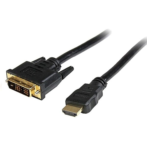 Câble HDMI HDMI type A male á male DVI-D á 2 m - Cablematic