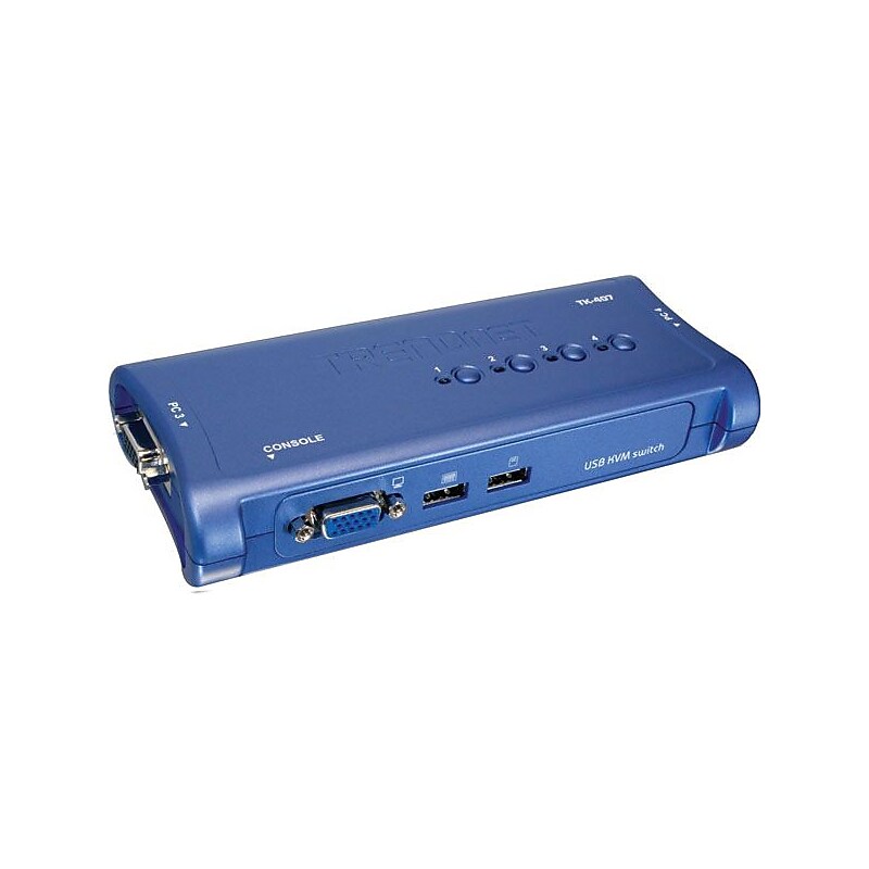 TRENDNET TK-407K USB KVM Switch Kit, 4 Ports image 1