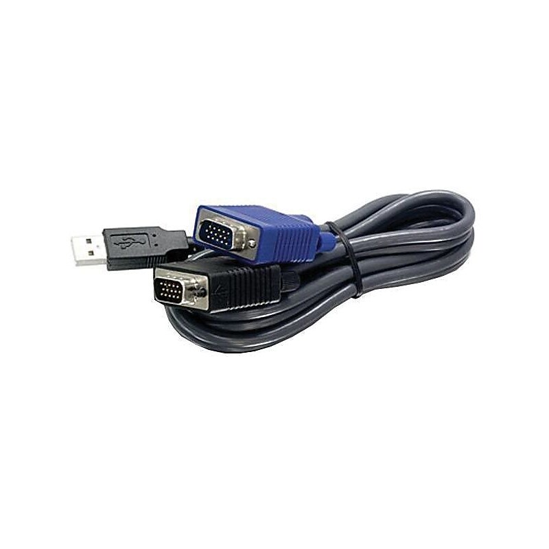 TRENDNET TK-CU10 USB/VGA KVM Cable, 10' image 1