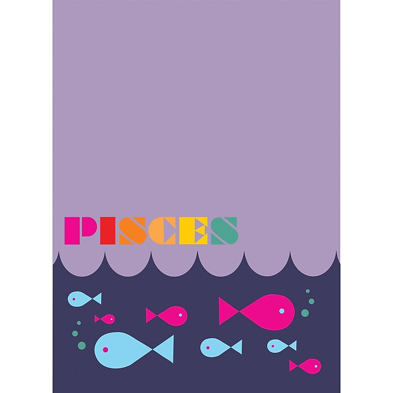 WallPops Pisces Dry-Erase Message Board image 1