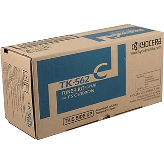 Kyocera TK-562C Cyan Standard Yield Toner Cartridge