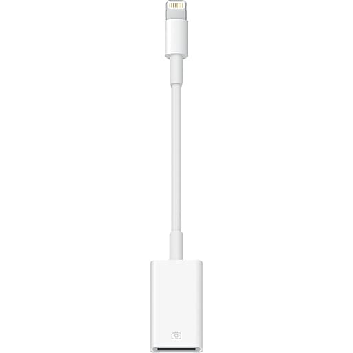 Apple® Lightning™ to USB Camera Adapter (MD821AM/A)