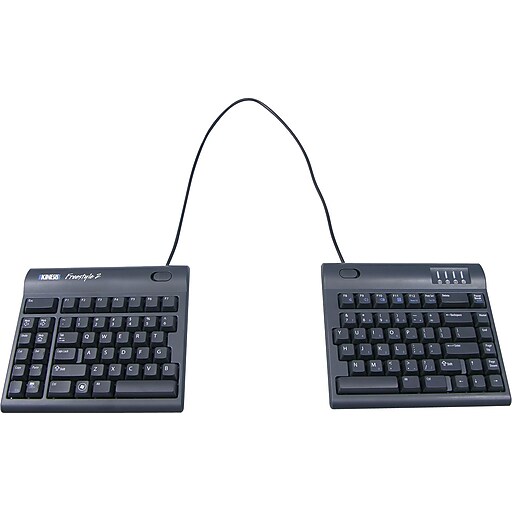 Kinesis Freestyle2 for Mac Wired Ergonomic Keyboard, Black
