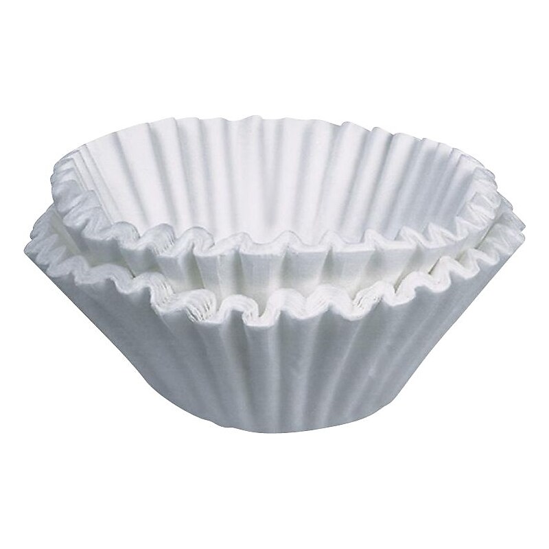Bunn Paper Coffee Filters for Commercial Urn Style Machines, 96-Cup, White 252/Pack (BUN20111) image 1