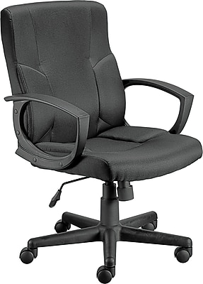 Staples Stiner Fabric Managers Chair with Pneumatic Seat Height Adjustment