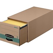 Bankers Box PREMIER File Storage Drawer, Black, 6/Carton (1231101)
