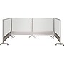 Best-Rite D.O.C. Porcelain Mobile Dry-Erase Whiteboard, Anodized Aluminum Frame, 6' x 6' (661AG-DD)~#|#~s0605198_sc7